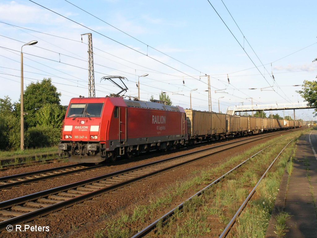 185 247-4 muss in Saarmund eine berholung abwarten. 17.08.08