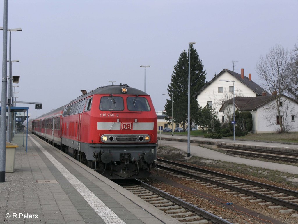 218 256-6 hat Buchloe mit deiner RB erreicht. 04.04.09