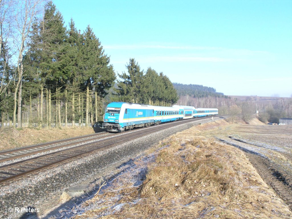 223 063 mit ALX84109 nach Mnchen bei Lengenfeld. 20.03.11