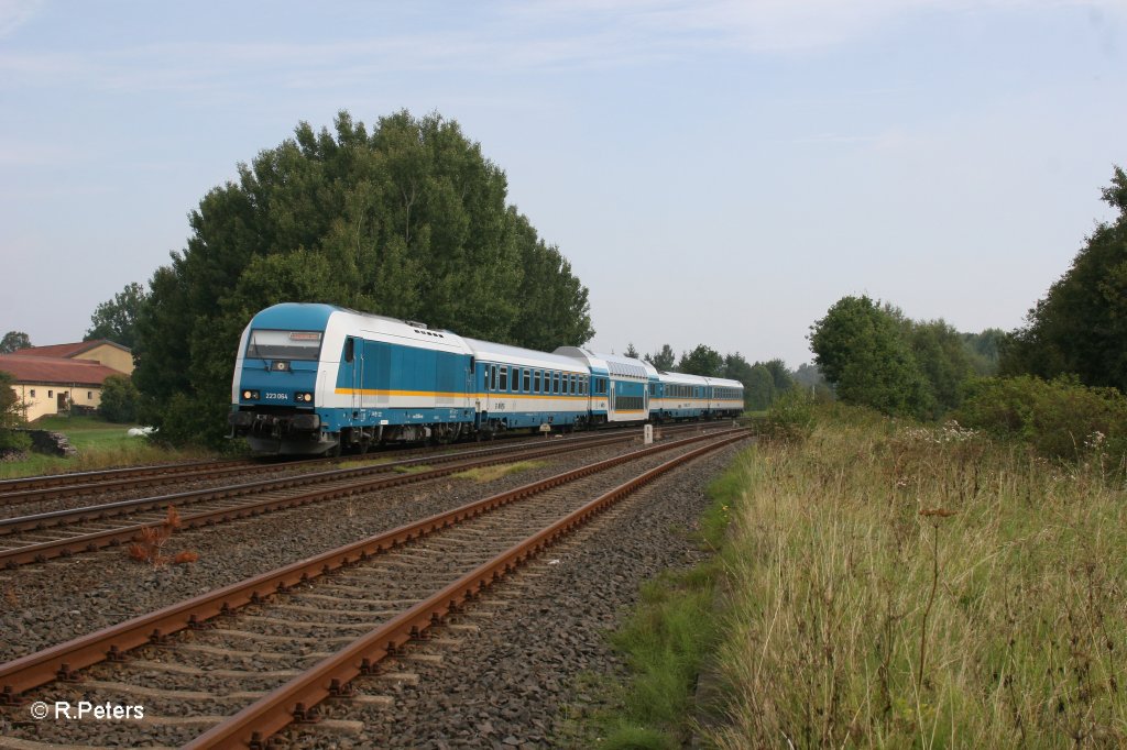 223 064 mit ALX84111 Hof - Mnchen bei Schnfeld. 02.09.11