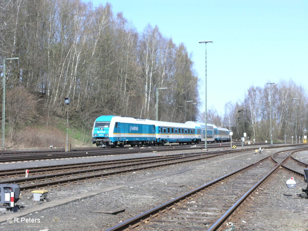 223 072 mit ALX84115 nach Mnchen in Marktredwitz. 10.04.11