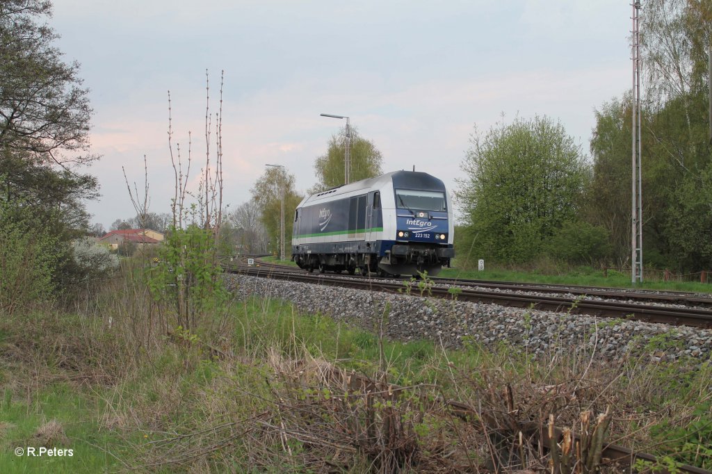 223 152 rollt noch weiter zurck beim umsetzen.