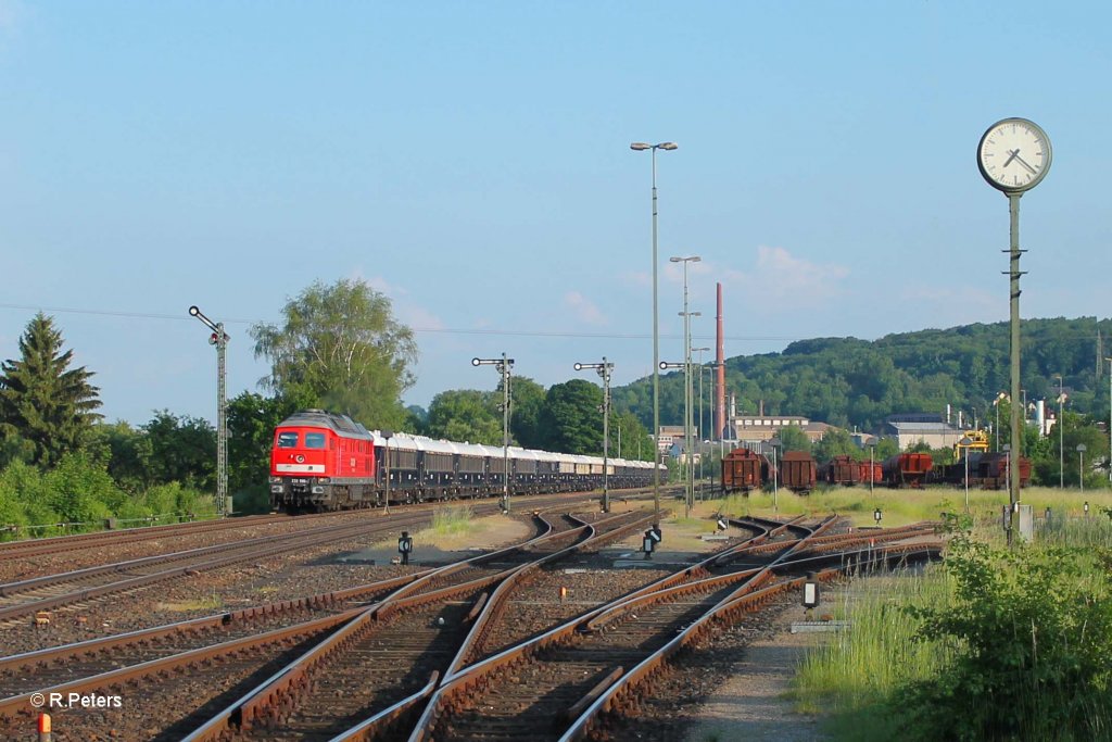 232 589-2 mit dem Orientexpress bei Luipoldhhe nach Nrnberg. 08.06.13