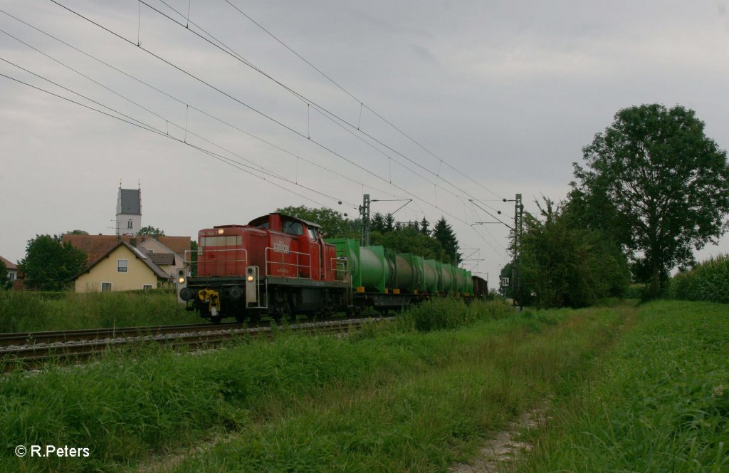 294 768-7 mit bergabezug bei Moosham. 03.08.11