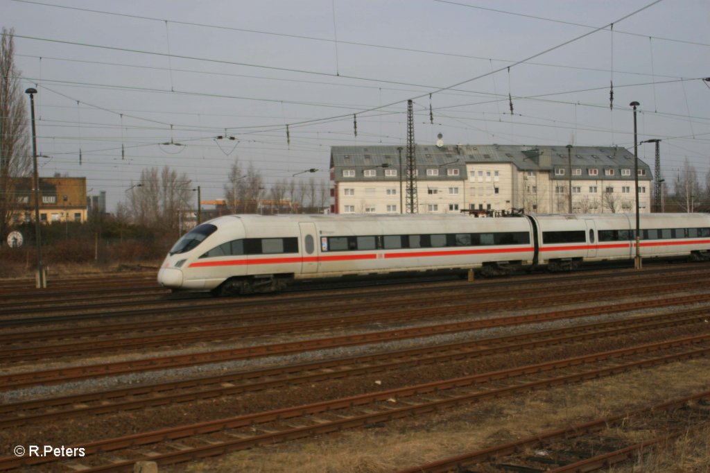 411 017  Erlangen  in Leipzig Schnefeld. 12.03.11