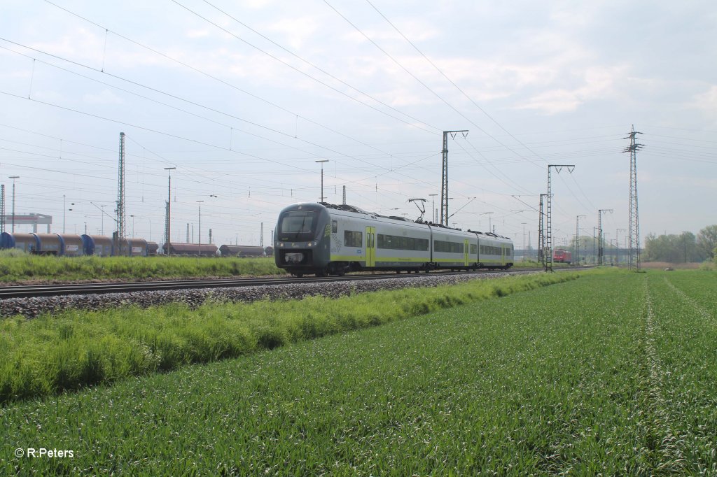 440 407 als ag84408 Plattling - Neumarkt (Oberpfalz) bei Regensburg Ost. 09.05.13