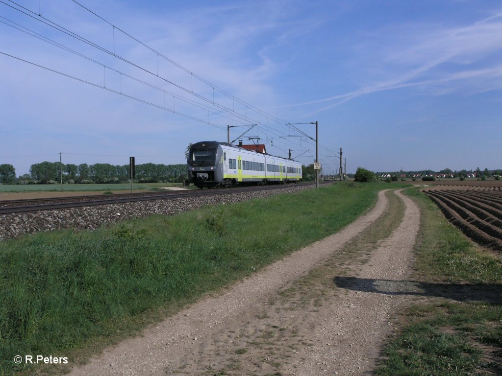 440 414 als AG84330 nach Ingolstadt bei Kfering. 07.05.11