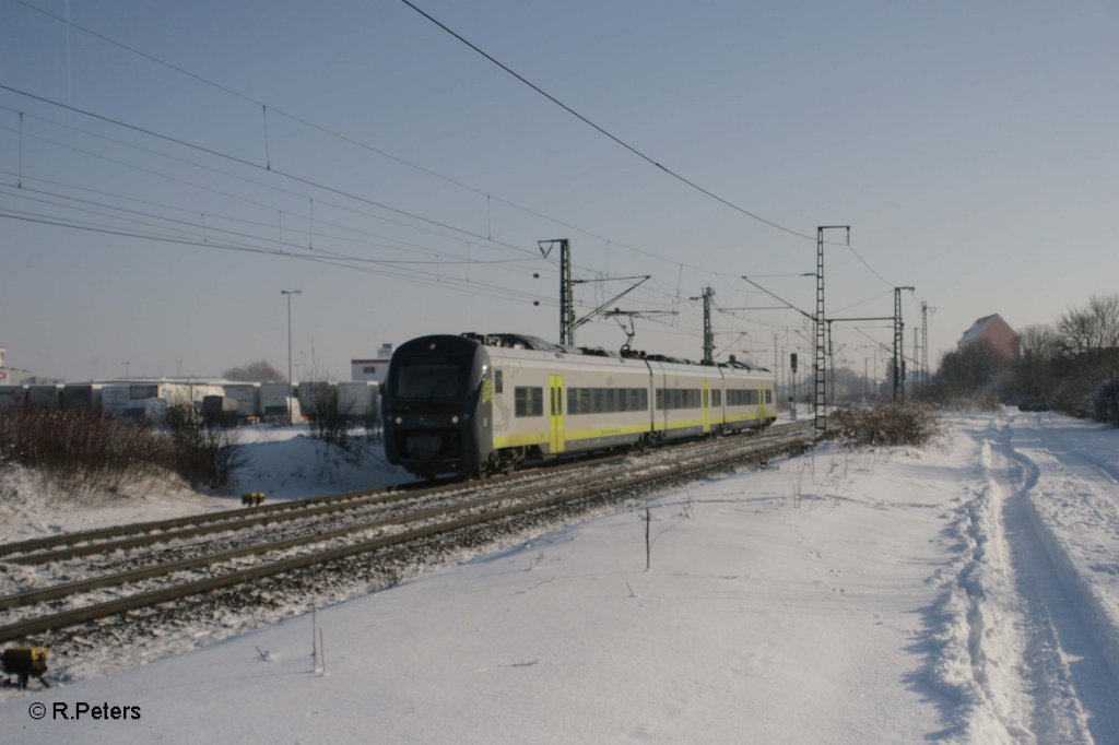 440 908 als AG84416 Neumarkt/Oberpfalz in Obertraubling. 30.12.10
