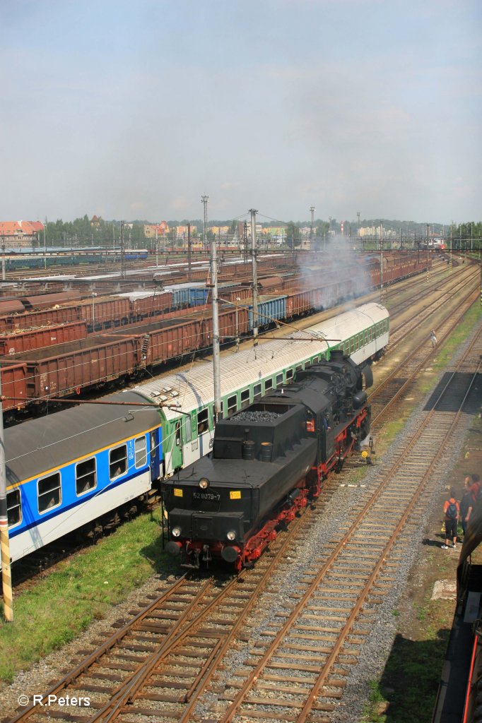 52 8079-7 beim Umsetzten in Chep. 21.05.11