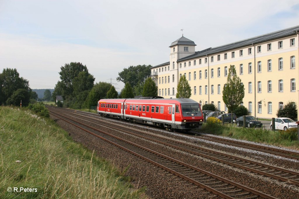 610 004 als RE3513 Nrnberg - Neustadt(Waldnaab) bei einfahrt in Weiden. 01.09.11