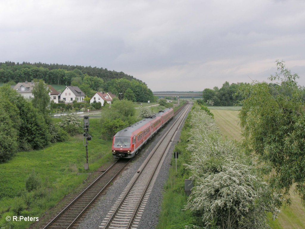 610 007 rollt als RE bei Richt. 26.05.10