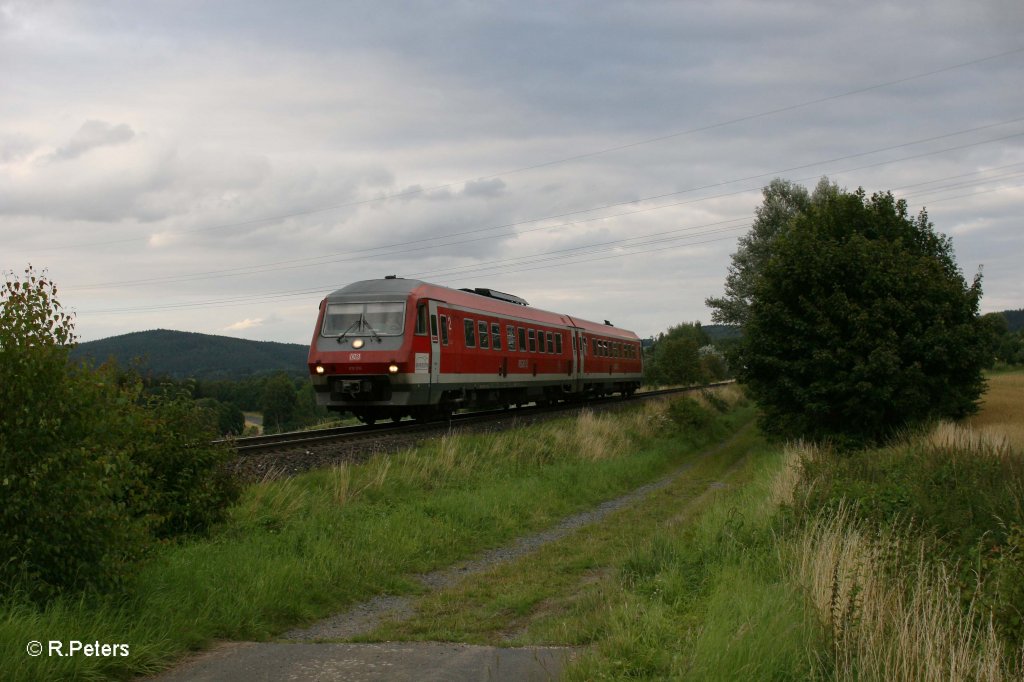 610 016-8 als RE 5282 Chep – Nrnberg beu Seuen. 22.07.11