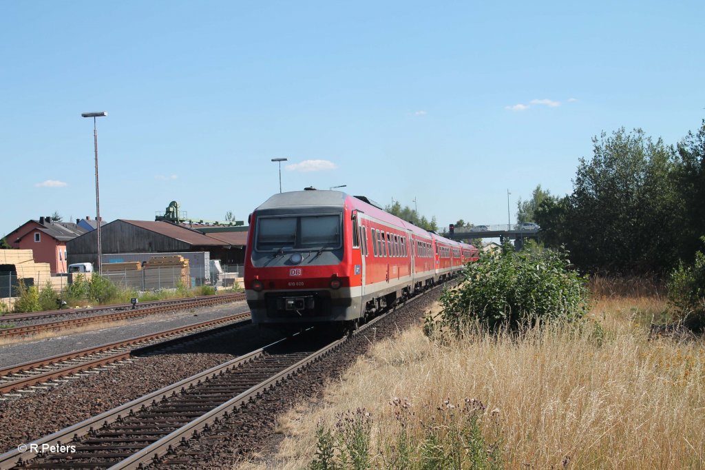 610 513+003+020 in Wiesau. 21.07.13