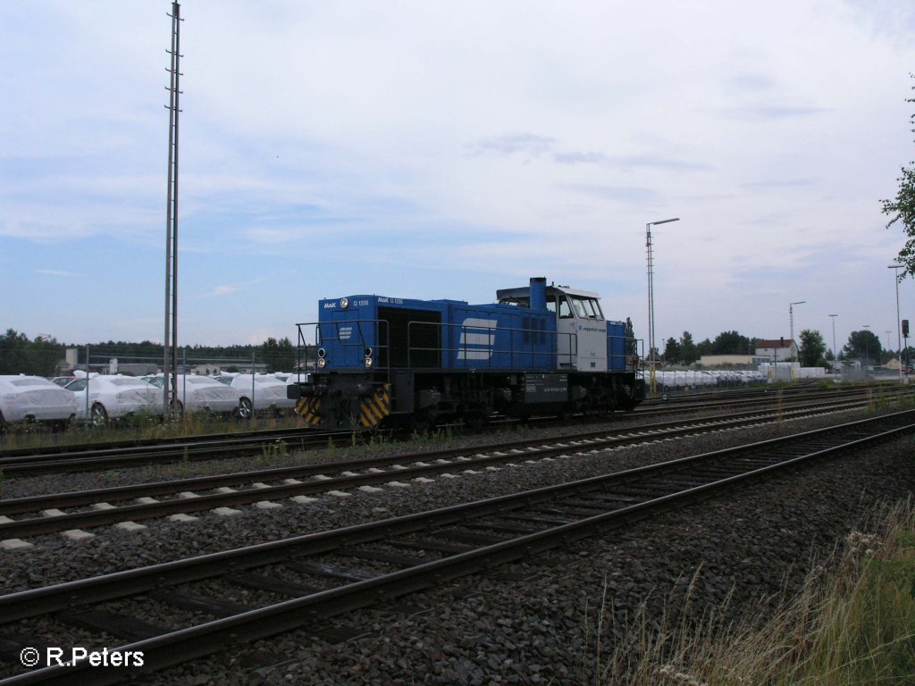 D05 Groaufnahme beim Umsetzen in Wiesau/Oberpfalz. 29.07.08