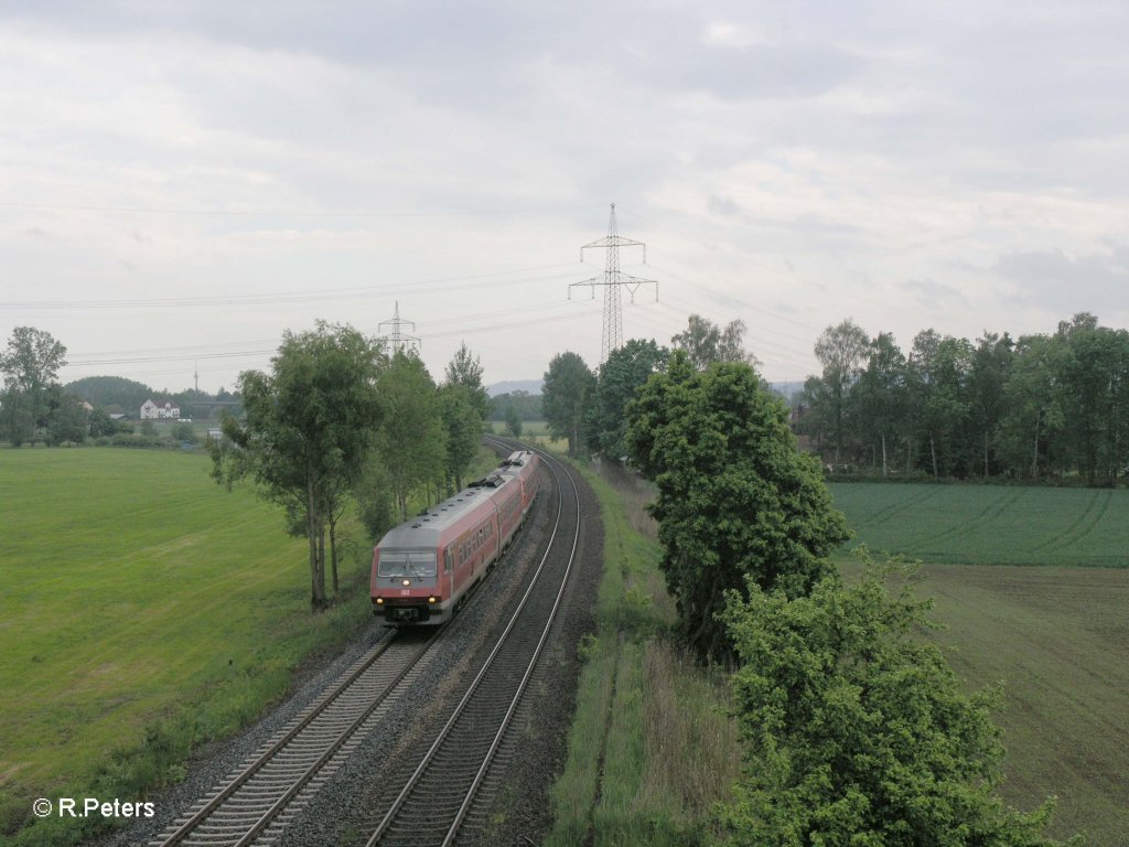 Ein 610er als RE bei Richt. 26.05.10