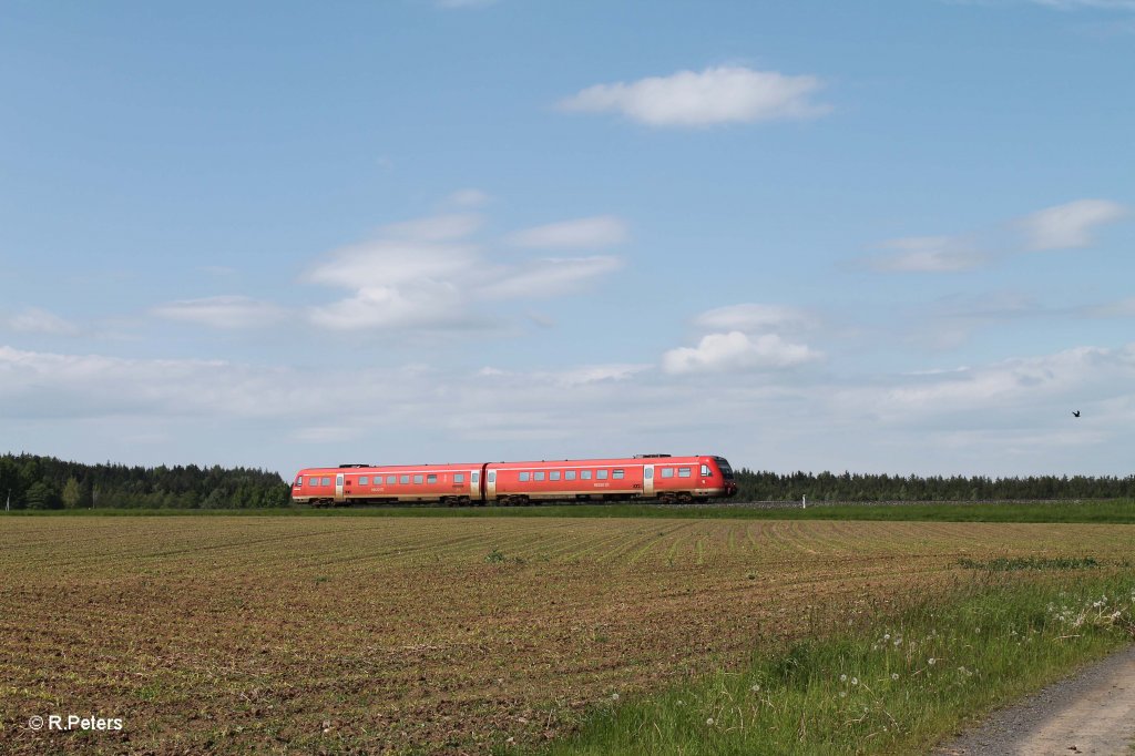 Franken-Sachen-Express bei Oberteich nach Nrnberg. 04.06.13