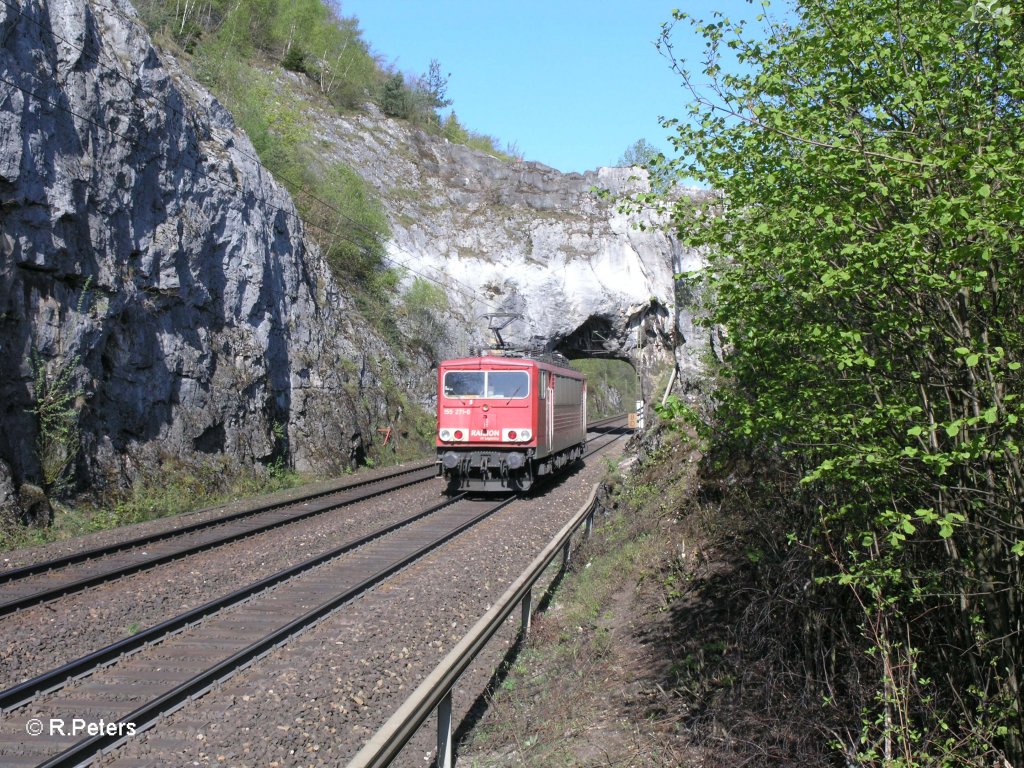 Nachschuss von 155 271 beim Felsentor. 29.04.10