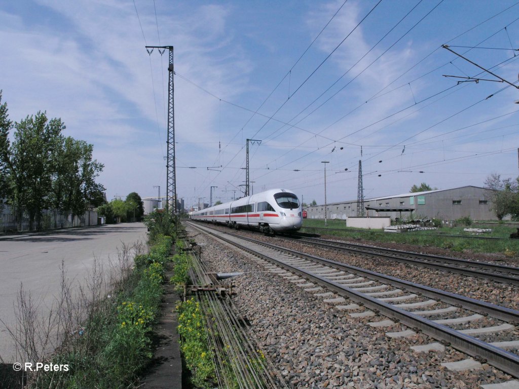 Nachschuss von 411 013 in Regensburg. 29.04.10