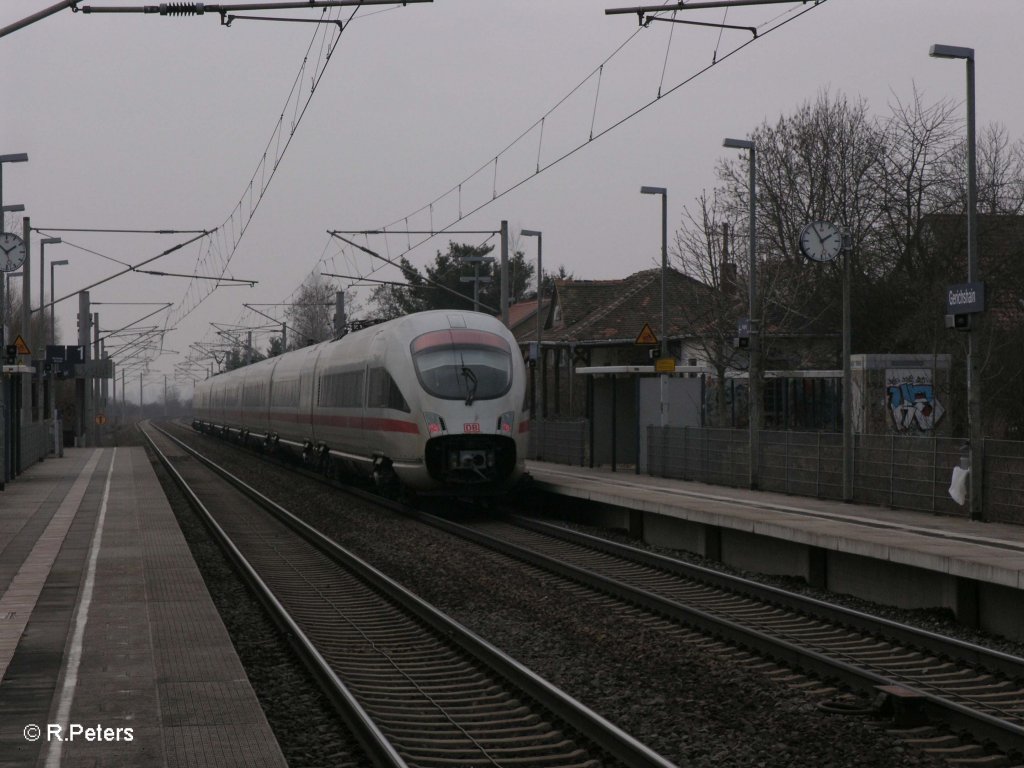 Nachschuss von 411 in Gerichshain. 05.03.11