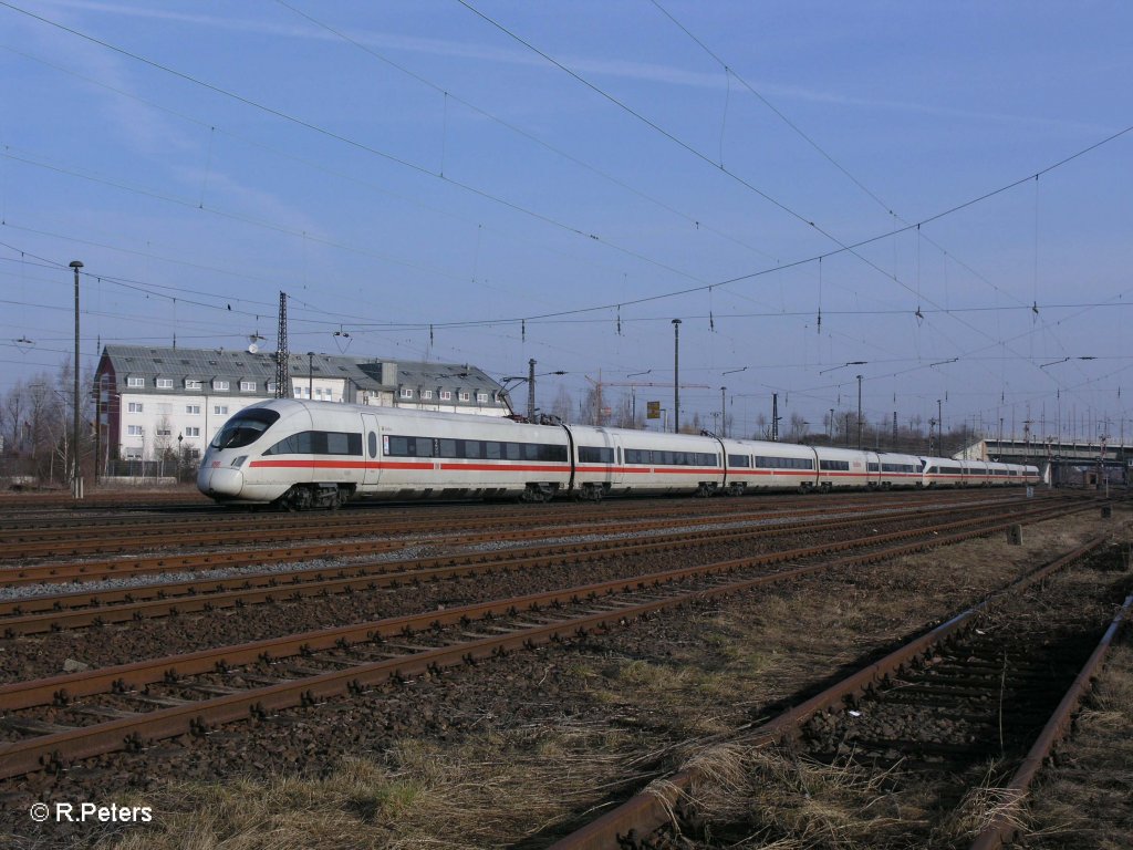 Nachschuss von 415 003-3  Altenbecken  + 415 020-7  Gotha  in Leipzig Schnefeld. 12.03.11