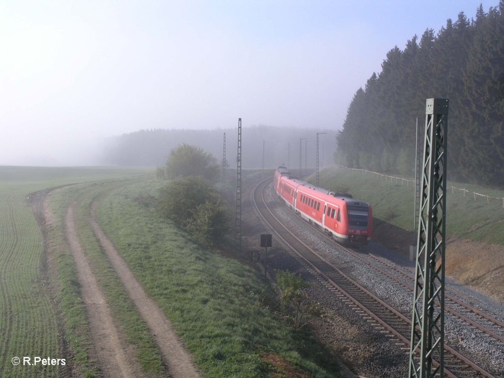 Nachschuss vom RE3780/3448 nach Nrnberg bei Fhring. 05.05.11