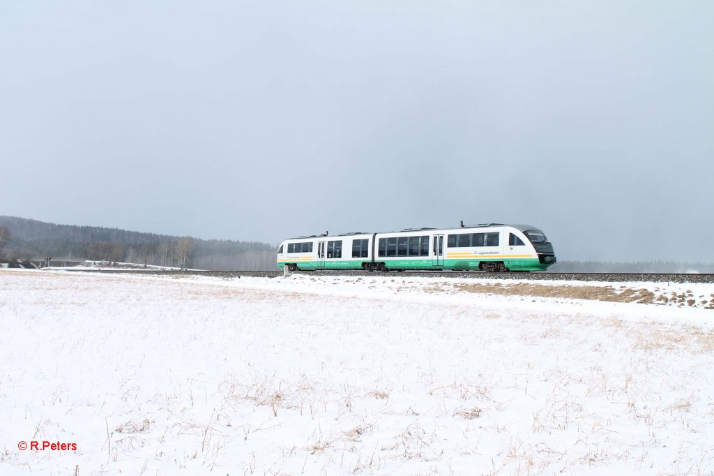 Nachschuss von VBG nach Hof bei Oberteich. 20.02.13