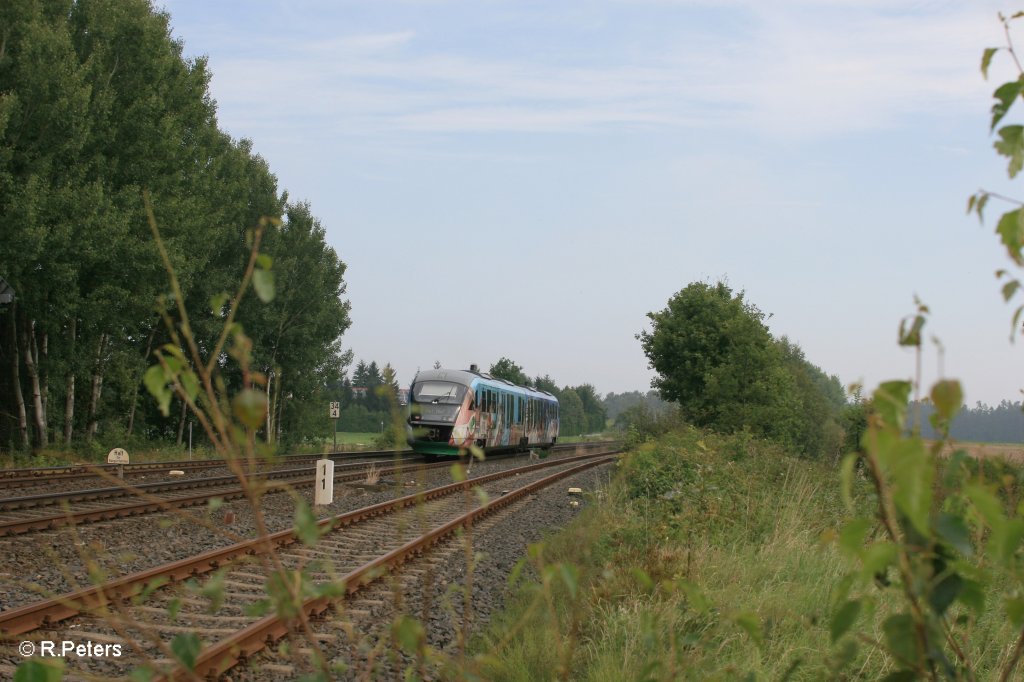 Nachschuss der VBG81110 nach Hof bei Schnfeld. 02.09.11