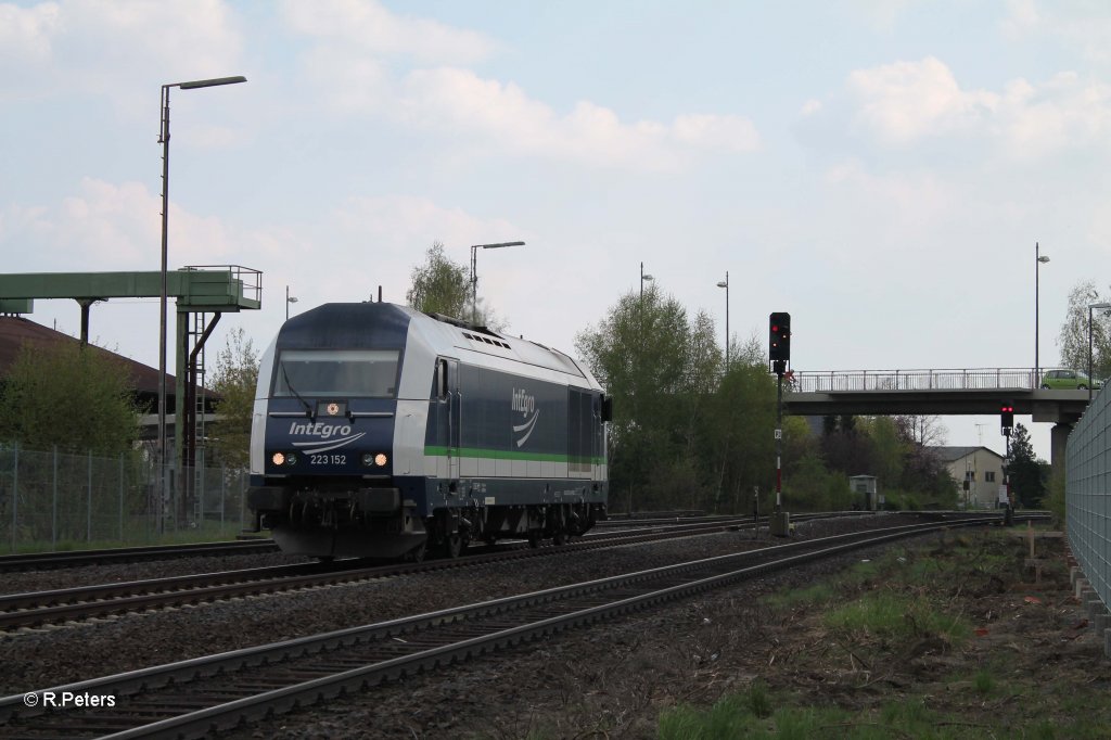 Signal is bereit fr die Rangierfahrt