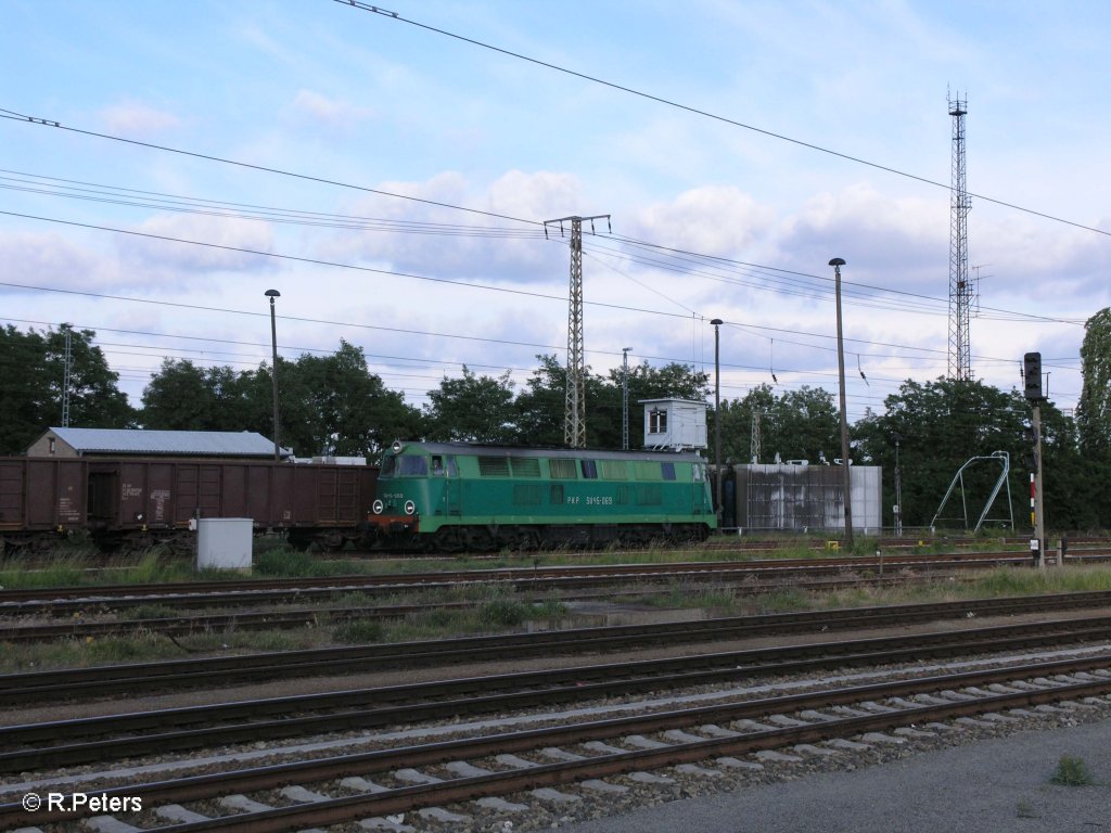 SU45 069 wartet in Frankfurt/Oder auf die Rckleistung. 29.05.09