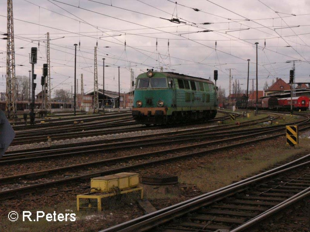 SU45 239 rangiert in Frankfurt/Oder. 20.04.08