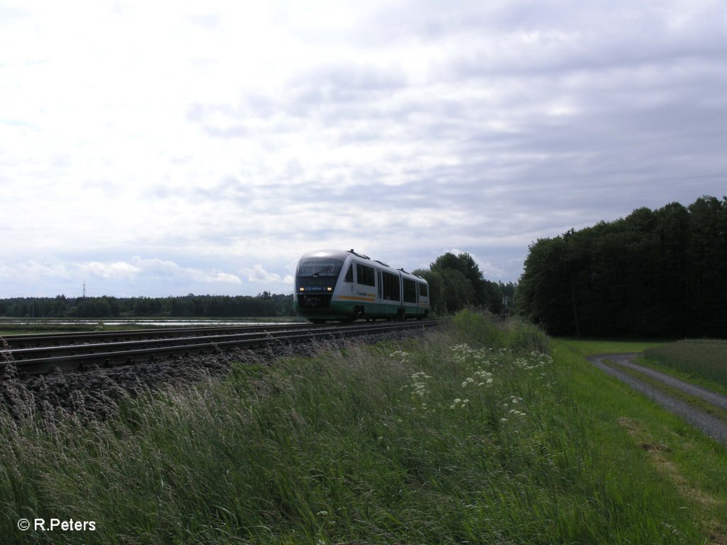 VT auf den Weg nach Hof bei Oberteich. 08.06.09