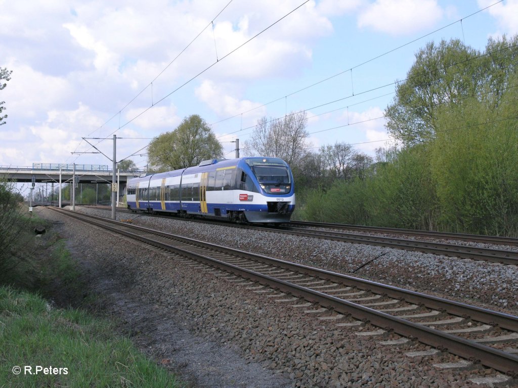 VT0012 als MRB80217 nach Wurzen bei Borsdorf. 16.04.11