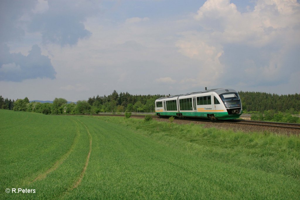 VT12  Landkreis Tirschenreuth  als VBG20874 Chep - Marktredwitz. 21.05.11