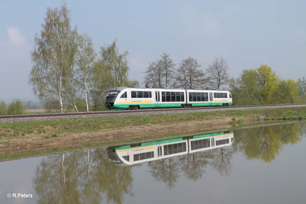 VT17  Stadt Schwandorf  als VBG81115 Marktredwitz - Schwandorf sdlich von Wiesau. 05.05.13