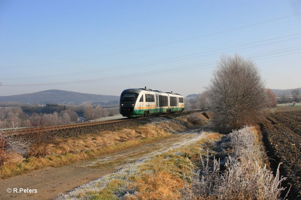 VT21  Stadt Weiden  als VBG20874 Chep – Marktredwitz bei Brand. 29.11.11