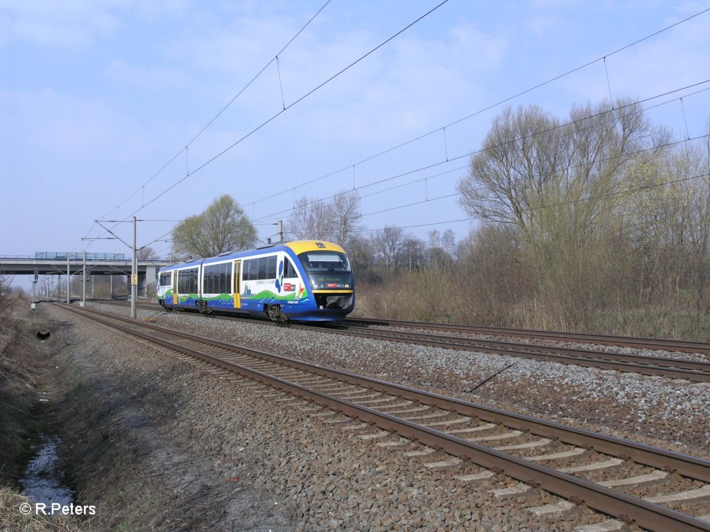 VT618 als MRB80217 Wurzen bei Borsdorf. 30.03.11