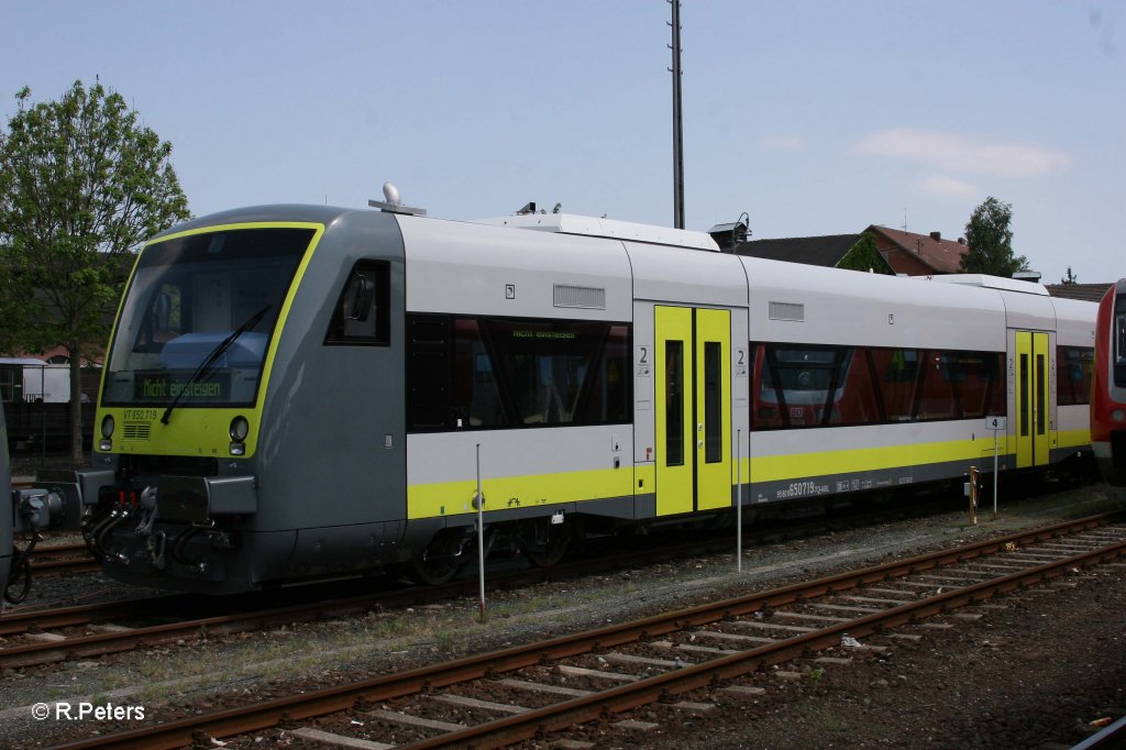 VT650 719 in Neuenmarkt-Wirsberg. 02.06.11