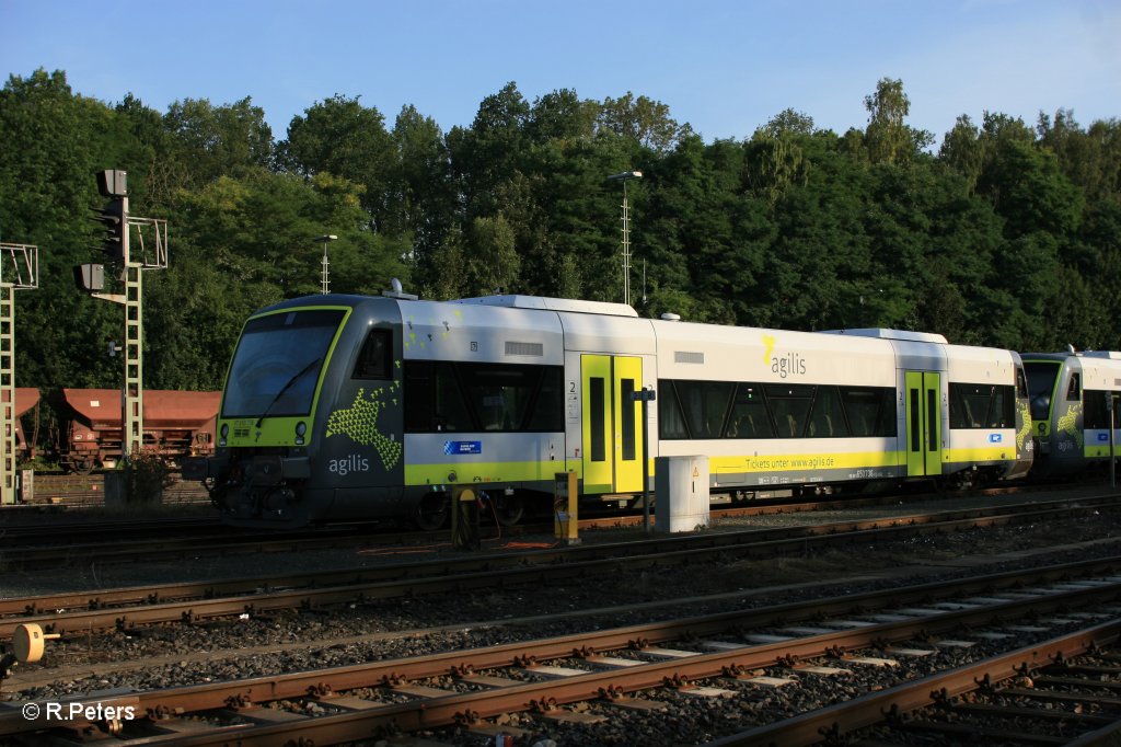 VT650.736 abgestellt in Marktredwitz mit 2 andere. 11.09.11