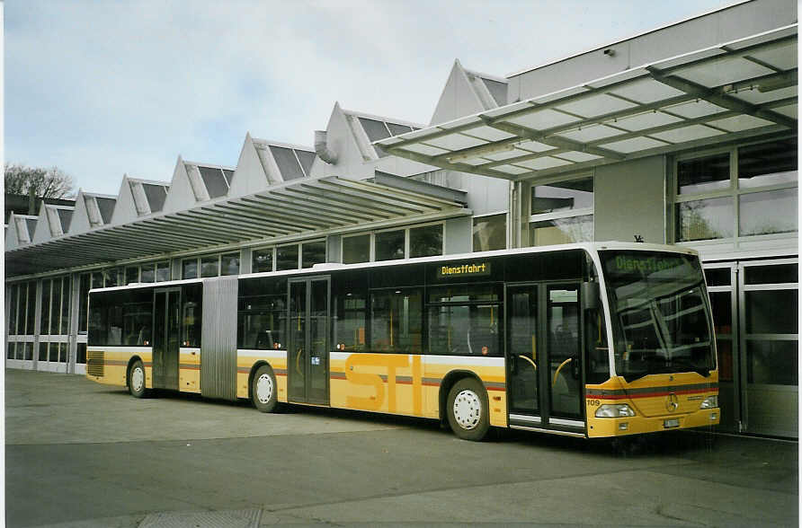 (083'120) - STI Thun - Nr. 109/BE 700'109 - Mercedes am 19. Februar 2006 in Thun, Garage