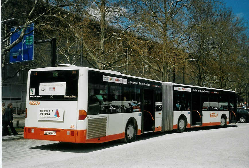 (084'521) - BSU Solothurn - Nr. 45/SO 143'445 - Mercedes am 30. April 2006 in Bern, BEA