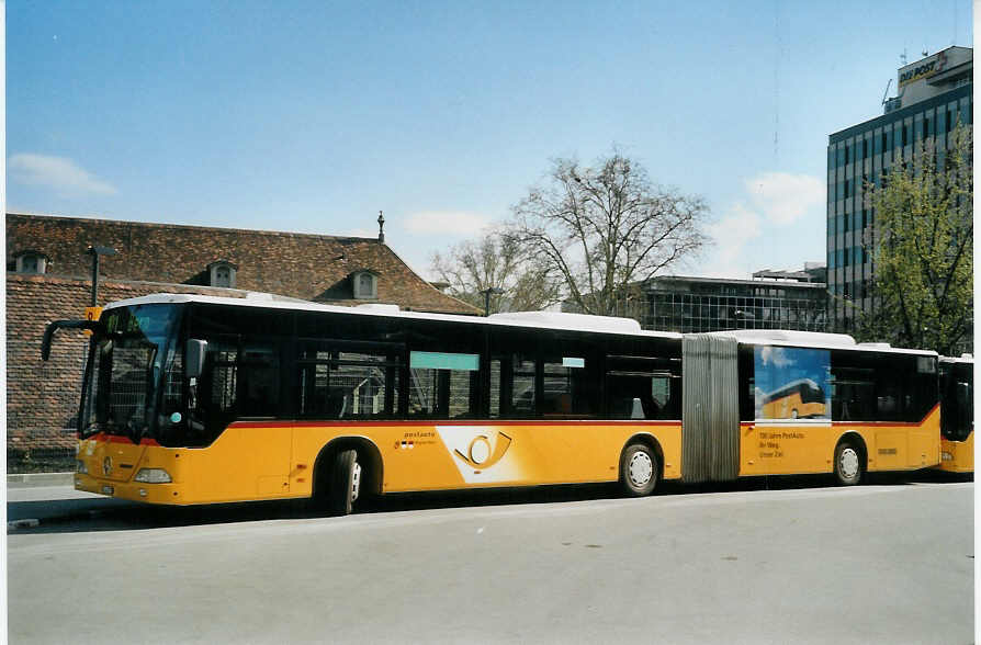 (084'531) - PostAuto Bern - Nr. 636/BE 443'977 - Mercedes (ex P 27'011) am 30. April 2006 in Bern, Postautostation