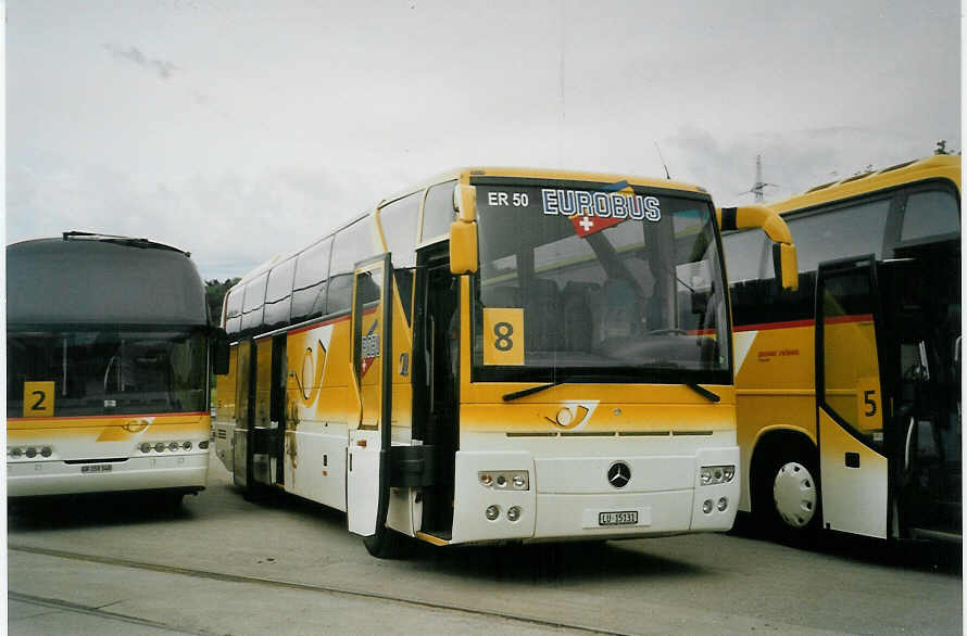 (085'036) - ARAG Ruswil - Nr. 50/LU 15'131 - Mercedes am 13. Mai 2006 in Aarberg, Galva-Areal