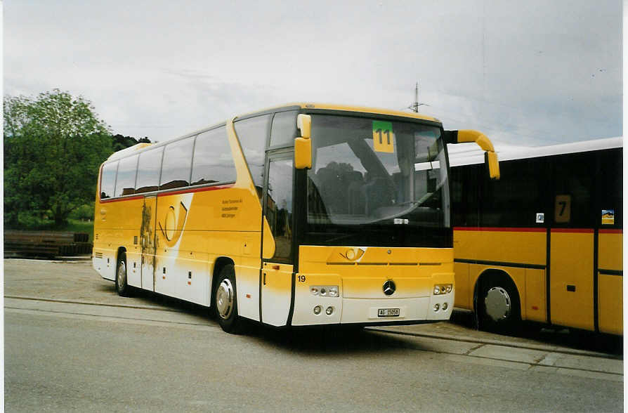 (085'110) - Tschannen, Zofingen - Nr. 19/AG 15'058 - Mercedes am 13. Mai 2006 in Aarberg, Galva-Areal