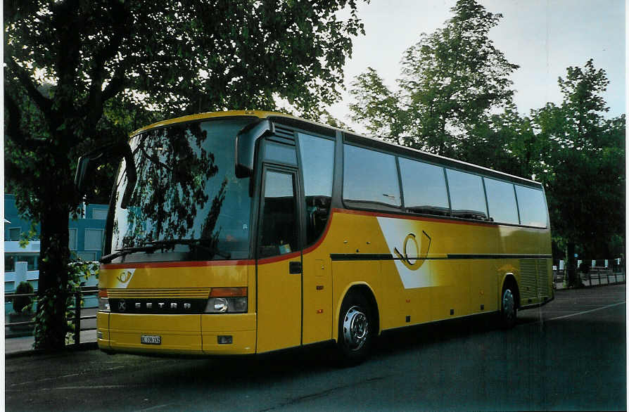 (085'532) - Moser, Teuffenthal - BE 336'192 - Setra (ex AutoPostale Ticino-Moesano; ex P 26'001; ex Barenco, Faido) am 25. Mai 2006 in Thun, CarTerminal