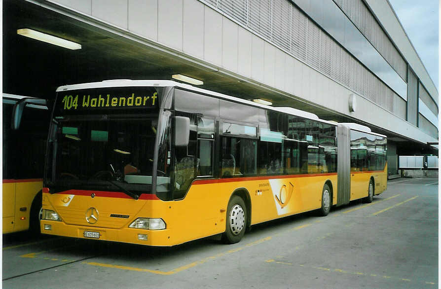 (085'633) - PostAuto Bern - Nr. 632/BE 615'603 - Mercedes (ex P 27'006) am 28. Mai 2006 in Bern, Postautostation