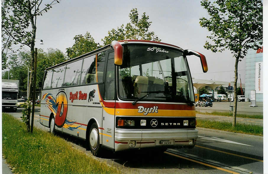 (086'215) - Dysli, Bern - Nr. 24/BE 106'501 - Setra am 16. Juni 2006 in Bern, Guisanplatz