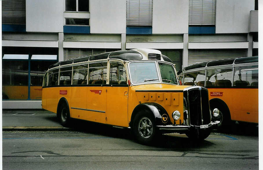 (086'931) - Richter, Ossingen - ZH 14'254 - Saurer/Gangloff (ex M+79'535; ex P 23'127) am 25. Juni 2006 in Bern, Museum fr Kommunikation