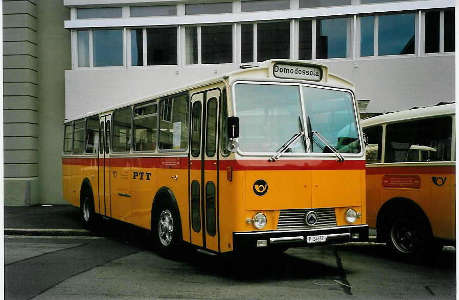 (087'021) - Zimmermann, Niederwangen -  P 24'632  - Saurer/Tscher (ex P 24'632) am 25. Juni 2006 in Bern, Museum fr Kommunikation