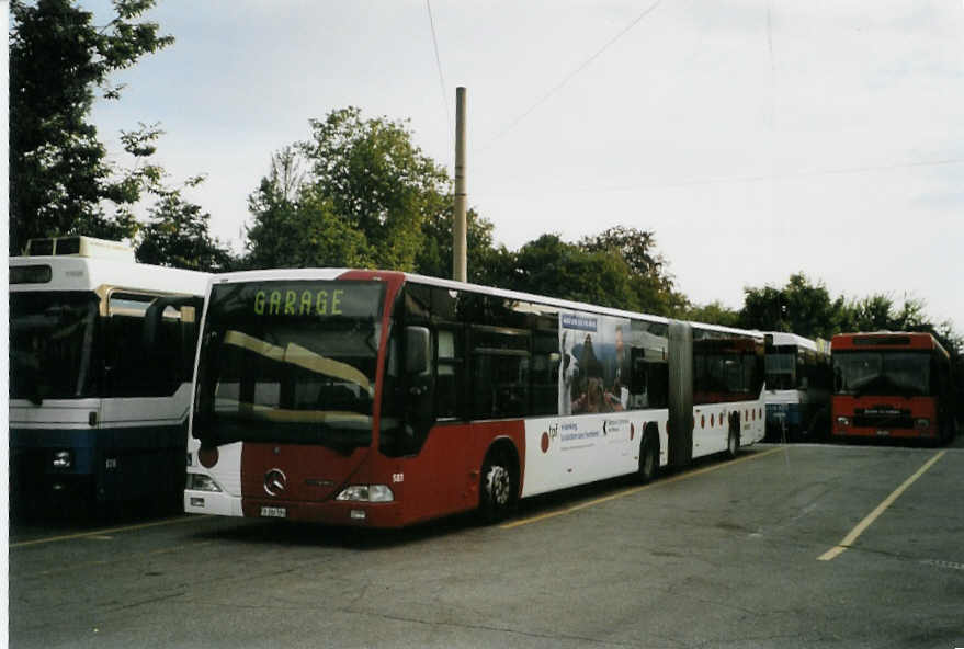 (087'635) - TPF Fribourg - Nr. 583/FR 300'390 - Mercedes am 26. Juli 2006 in Fribourg, Garage