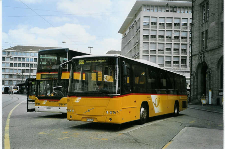 (088'111) - PostAuto Ostschweiz - AR 14'855 - Volvo am 28. Juli 2006 beim Bahnhof St. Gallen